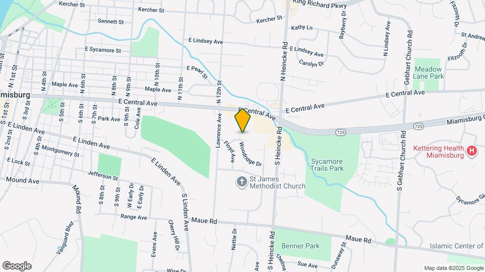 1243 Uhlwood Dr Map and Location Details
