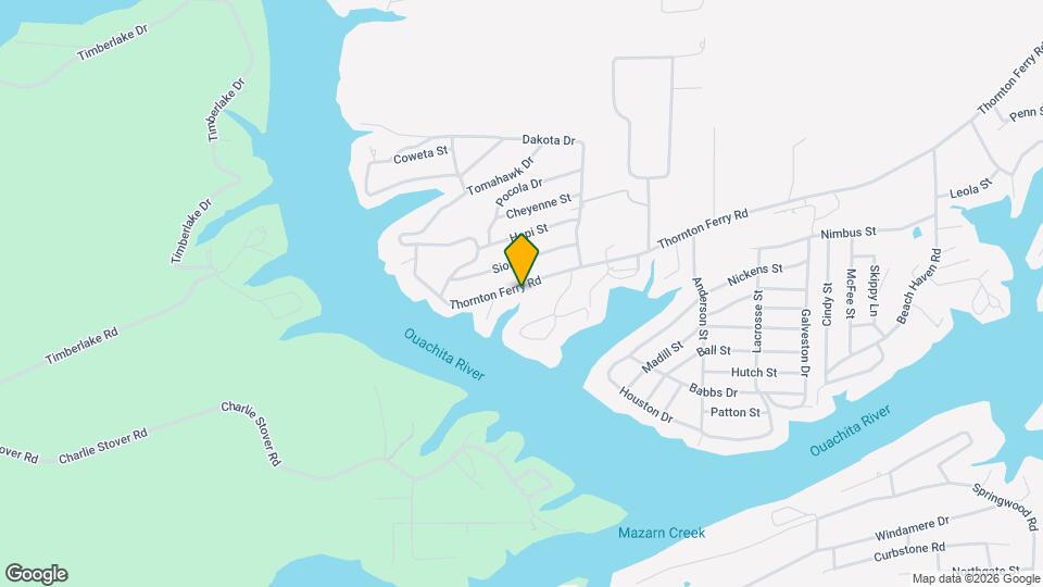 1623 Thornton Ferry Rd Mapa y Detalles de la Ubicación