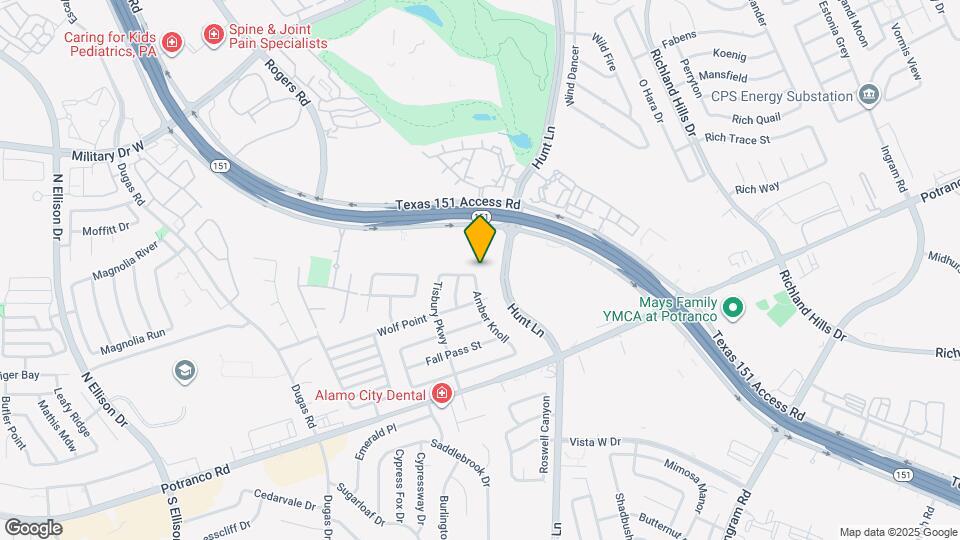 930 Amber Knoll Map and Location Details