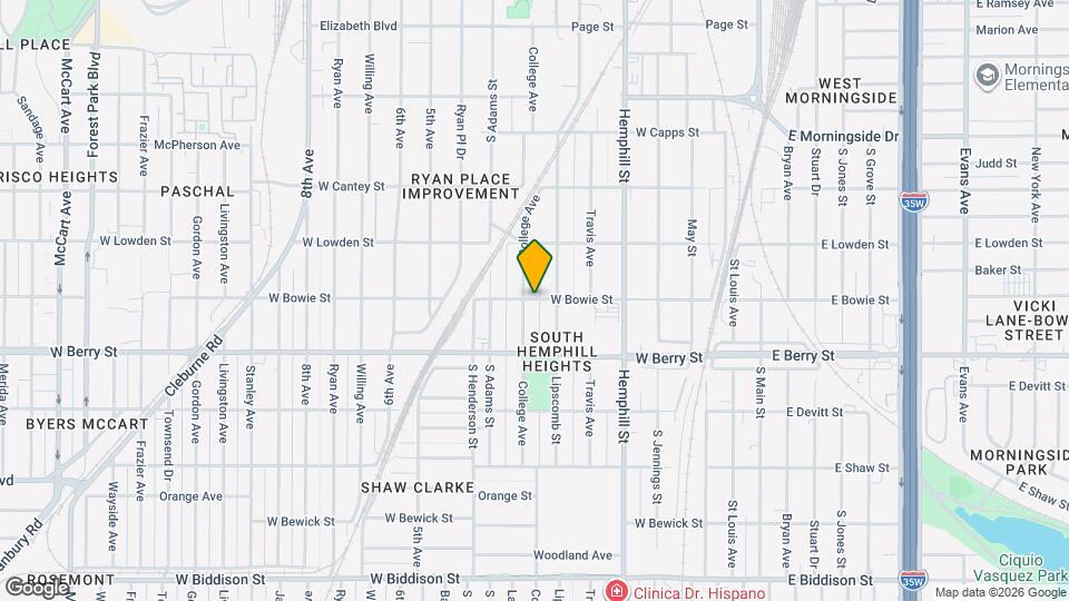 2116 Hurley Ave Map and Location Details