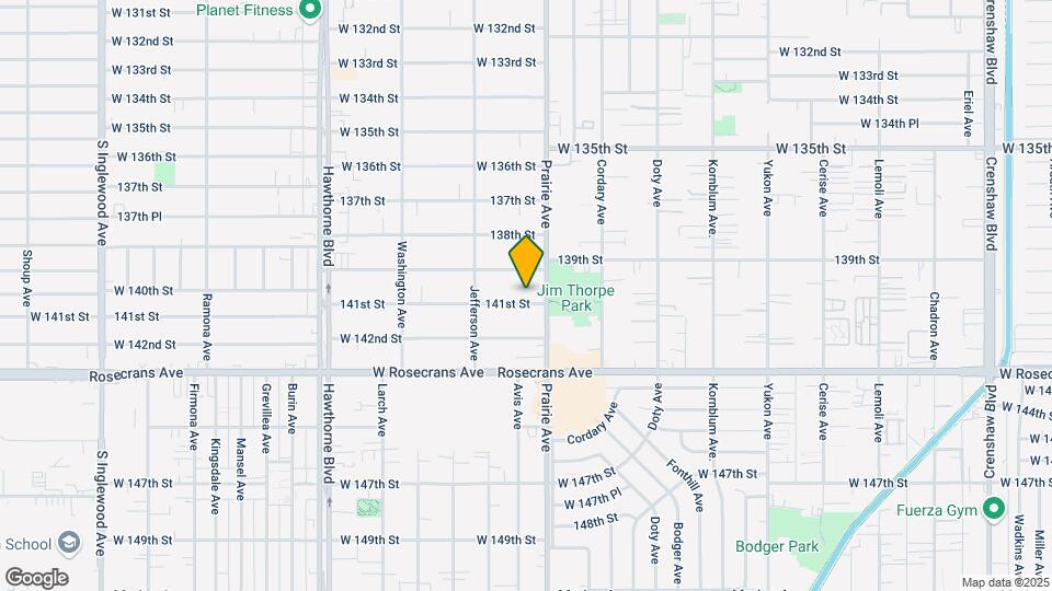 4031-4039 W 141st St Mapa y Detalles de la Ubicación