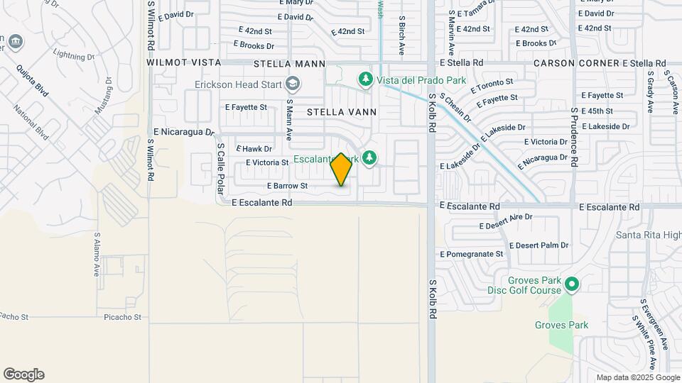 6814 E Barrow St Map and Location Details