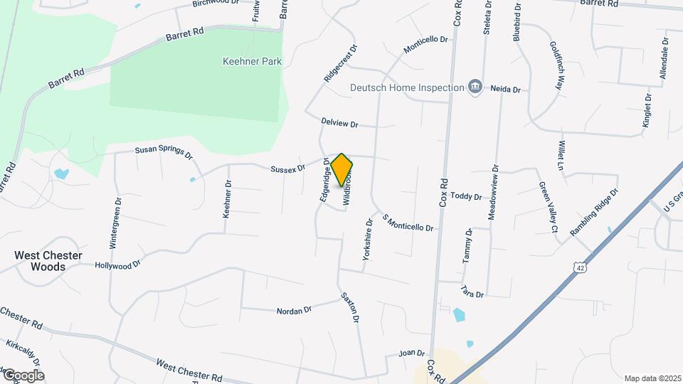 8781 Wildbrook Ct Map and Location Details