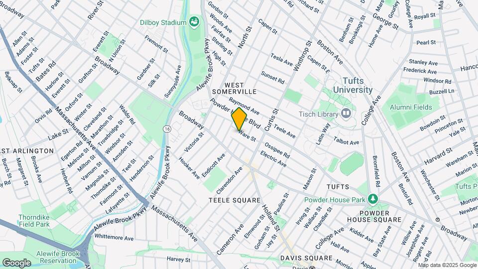 36 Ware St Mapa y Detalles de la Ubicación
