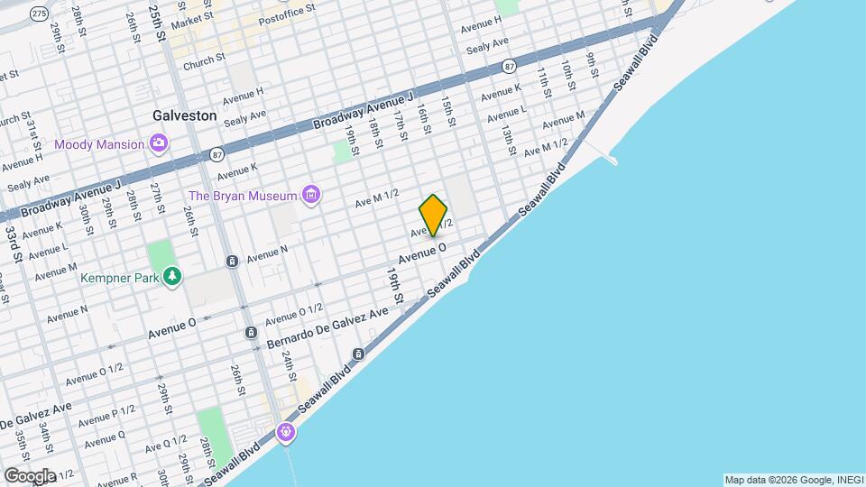 1613 17th St Map and Location Details