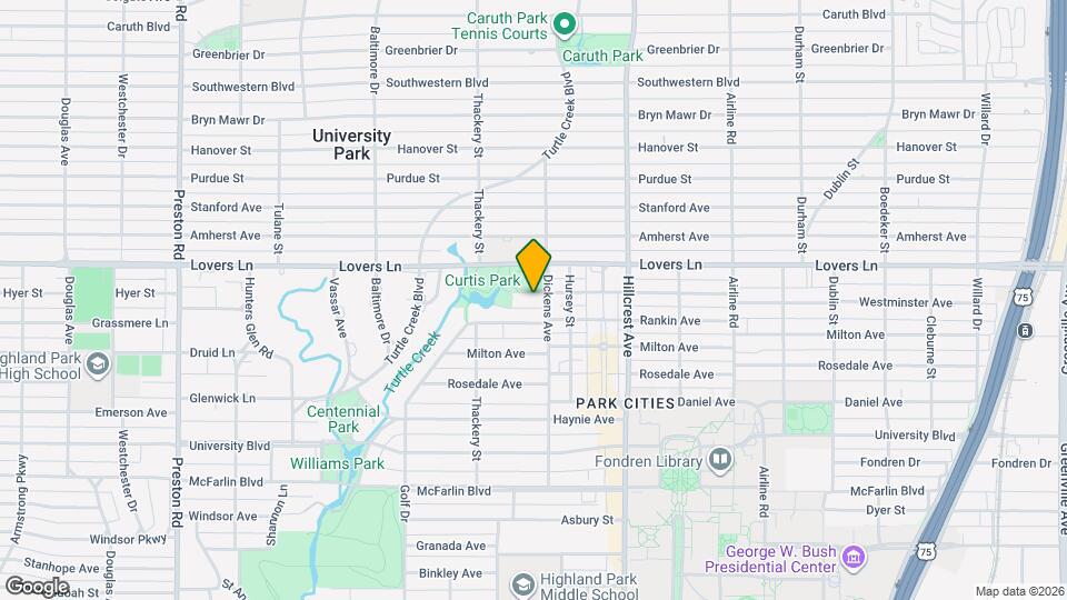 3513 Westminster Ave Map and Location Details
