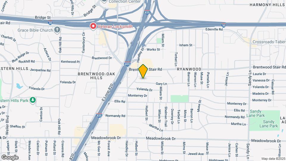 6701 Gary Ln Map and Location Details