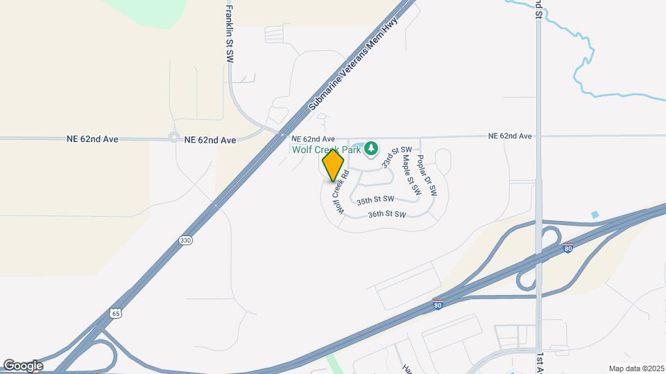 3410 Wolf Creek Rd SW Map and Location Details