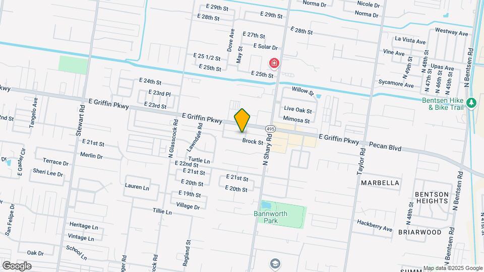 2219 Brock St Map and Location Details