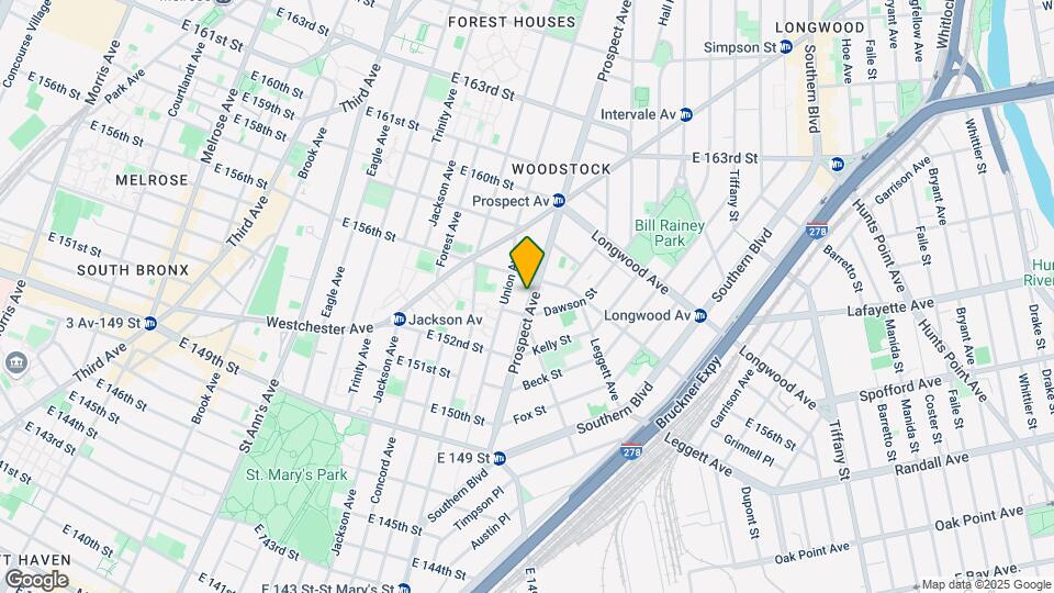 721 prospect ave-Unit -3 Map and Location Details