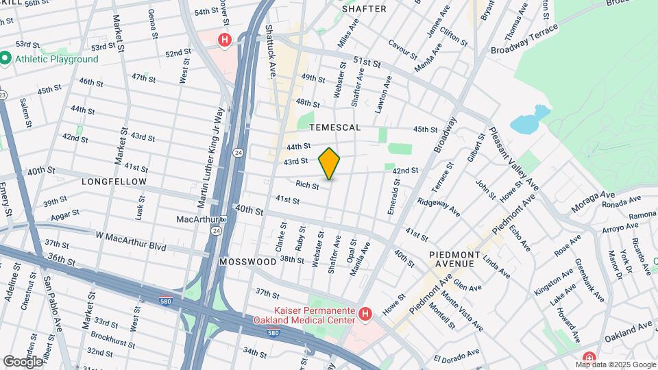 4159 Webster St Mapa y Detalles de la Ubicación