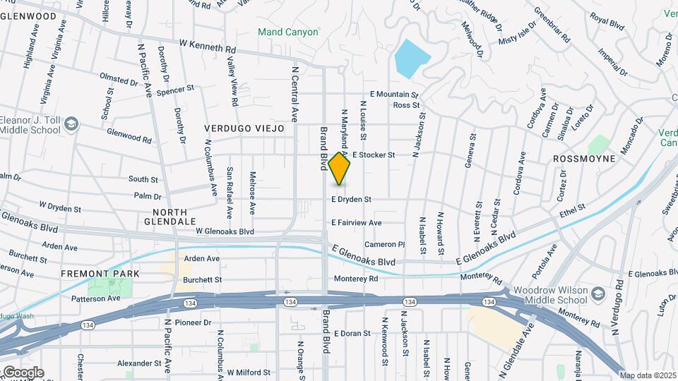 1111 N Maryland Ave Map and Location Details