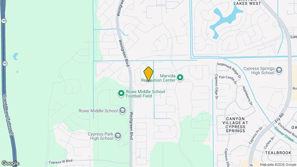 7910 Cypress Country Dr Map and Location Details