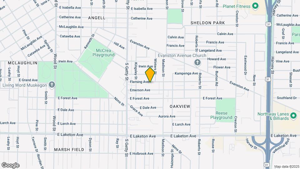 925 Fleming Ave Mapa y Detalles de la Ubicación