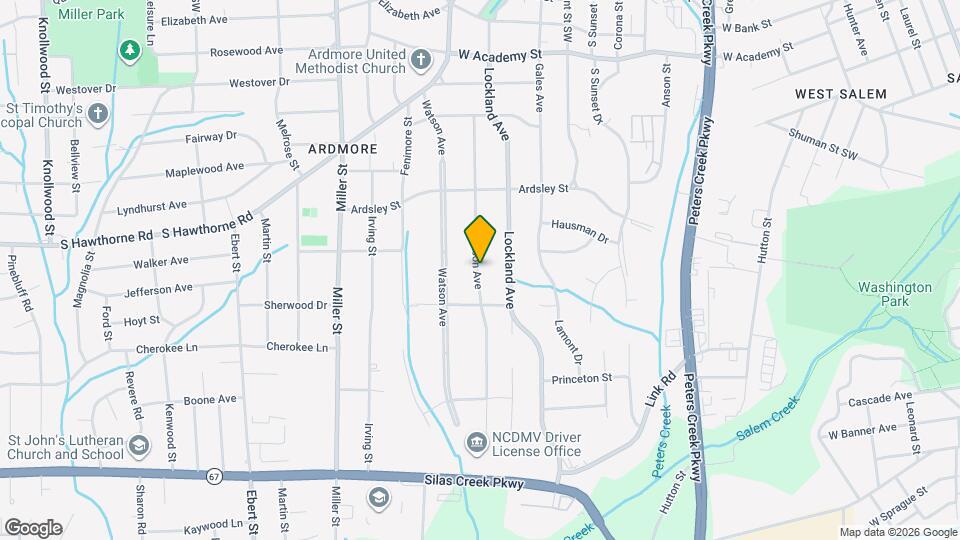 1017 Madison Ave Map and Location Details