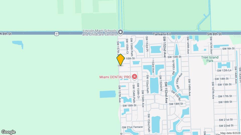 15639 SW 11th Terrace Map and Location Details