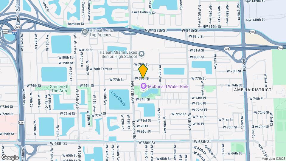 1120 W 77th St Map and Location Details