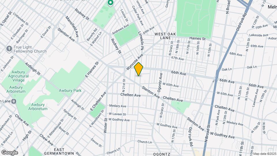 6528 Limekiln Pike Map and Location Details