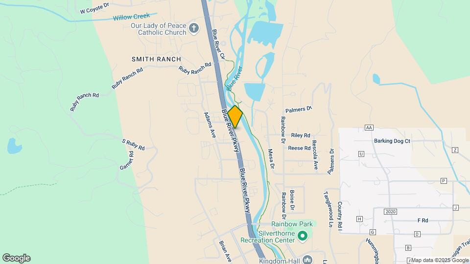 1030 Blue River Pkwy, Unit BRF Condo Map and Location Details