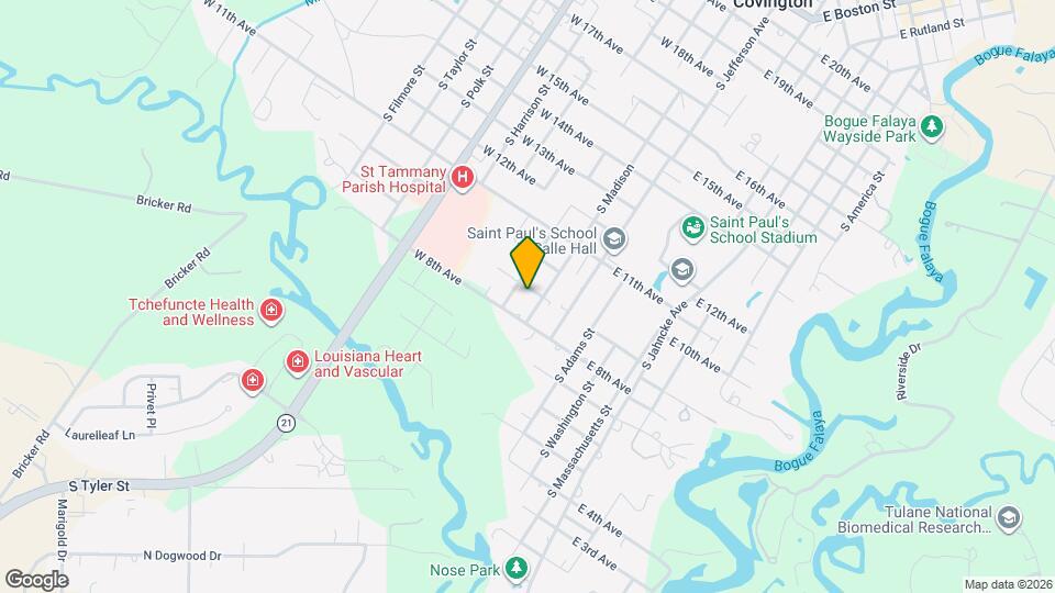 215 W 9th Ave Map and Location Details