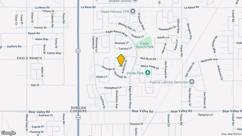 12428 Durango Dr Map and Location Details