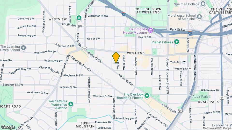 675 Grady Pl SW Map and Location Details