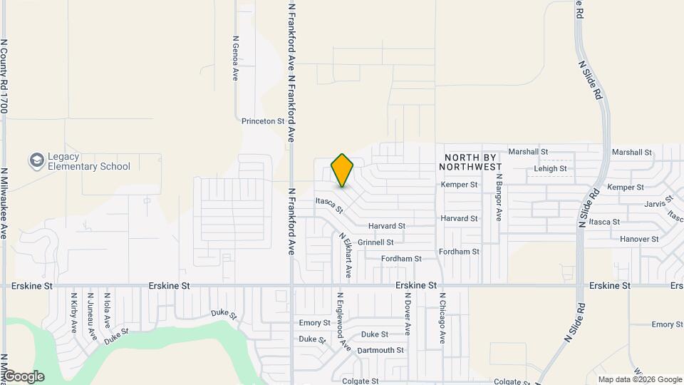 5707 Kemper St Map and Location Details