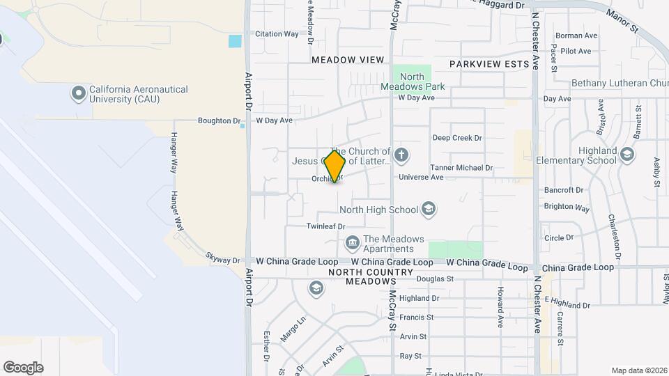 2609 Violet Ct Map and Location Details