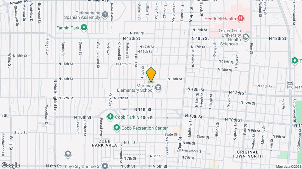 1326 Clinton St Map and Location Details