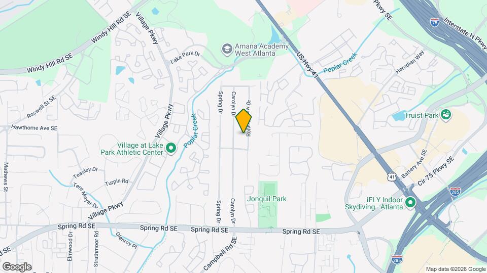 2570 Rolling View Dr Mapa y Detalles de la Ubicación