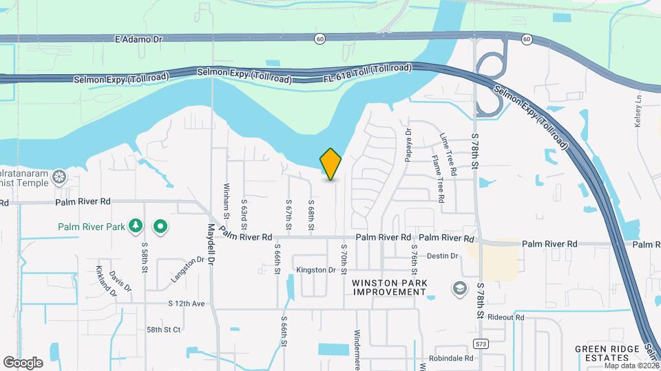 609 S 70th St Map and Location Details