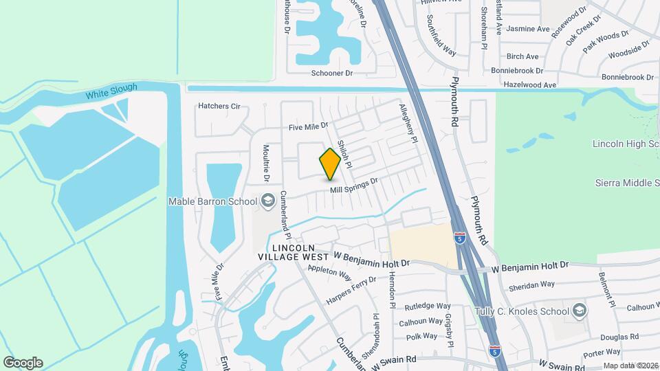 3525 Mill Springs Dr Map and Location Details