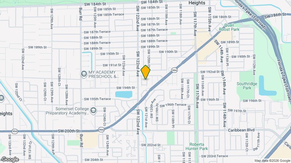 19316 SW 121st Ave Map and Location Details