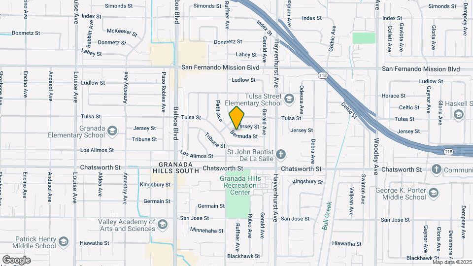 16745 Bermuda St, Unit 1 Map and Location Details
