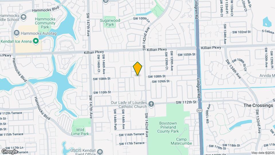 10802 SW 142nd Ct Map and Location Details