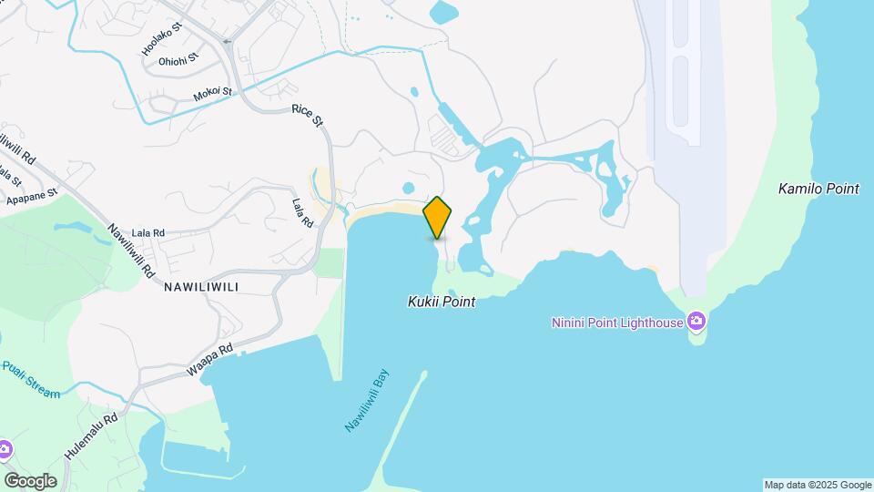 Kalapaki Bay Condominium Mapa y Detalles de la Ubicación