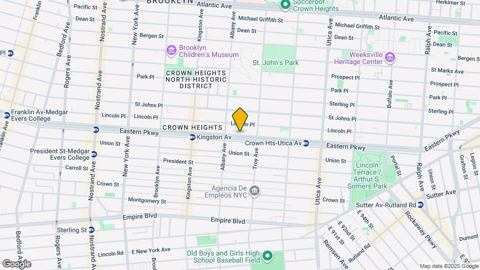 912 Eastern Pkwy-Unit -1 Map and Location Details