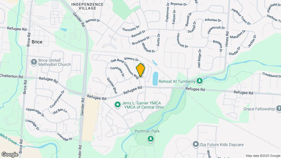 3452 Oak Bend Blvd Map and Location Details