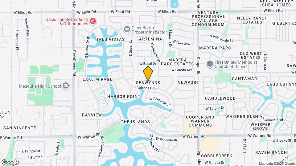 1126 W Sandy Banks Map and Location Details