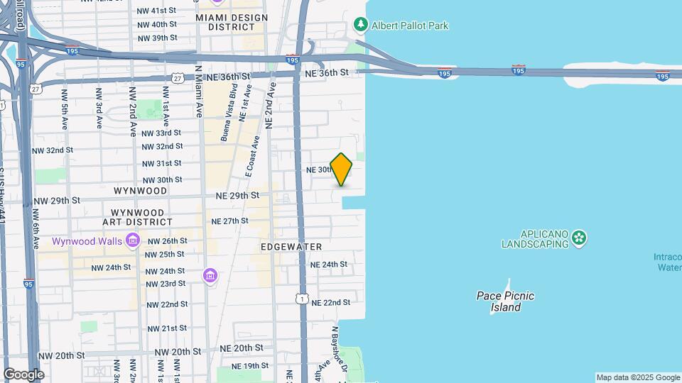 480 NE 29th St, Unit B3 Map and Location Details