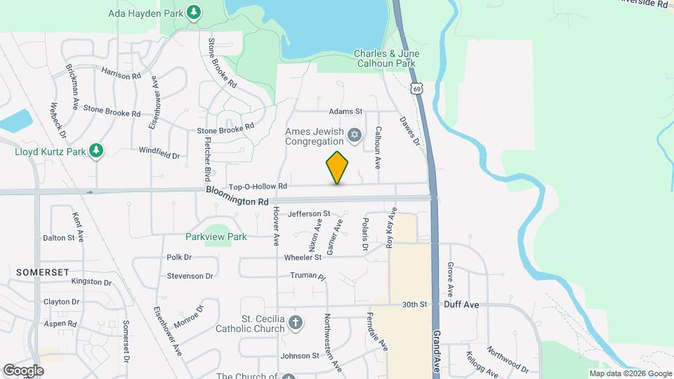 1116 Top-O-Hollow Rd Mapa y Detalles de la Ubicación