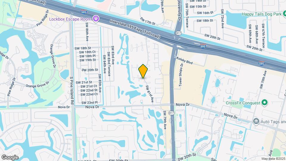 2125 SW 81st Ave Map and Location Details