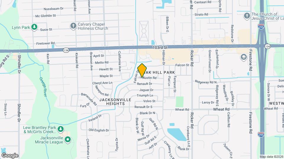 7948 Austin Rd Map and Location Details