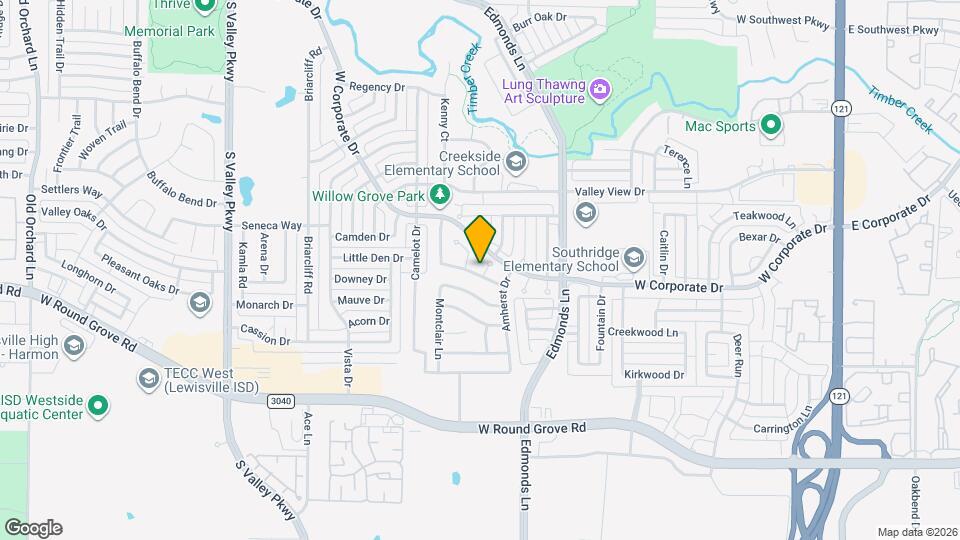 2076 Rushmore Ct, Unit 106-RM1 Map and Location Details