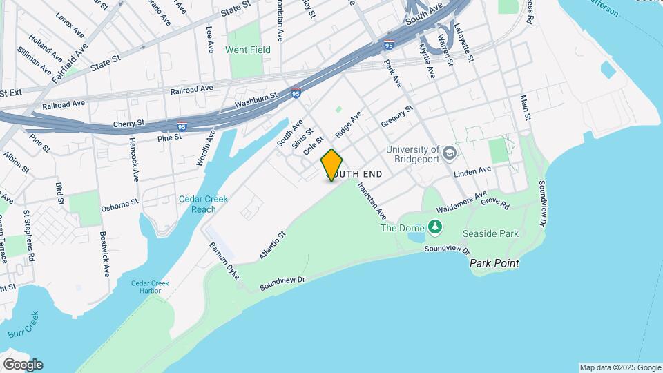 Seaside Park Bridgeport Apartments Mapa y Detalles de la Ubicación