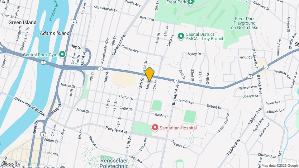 2338 16th St, Unit Whole House Map and Location Details