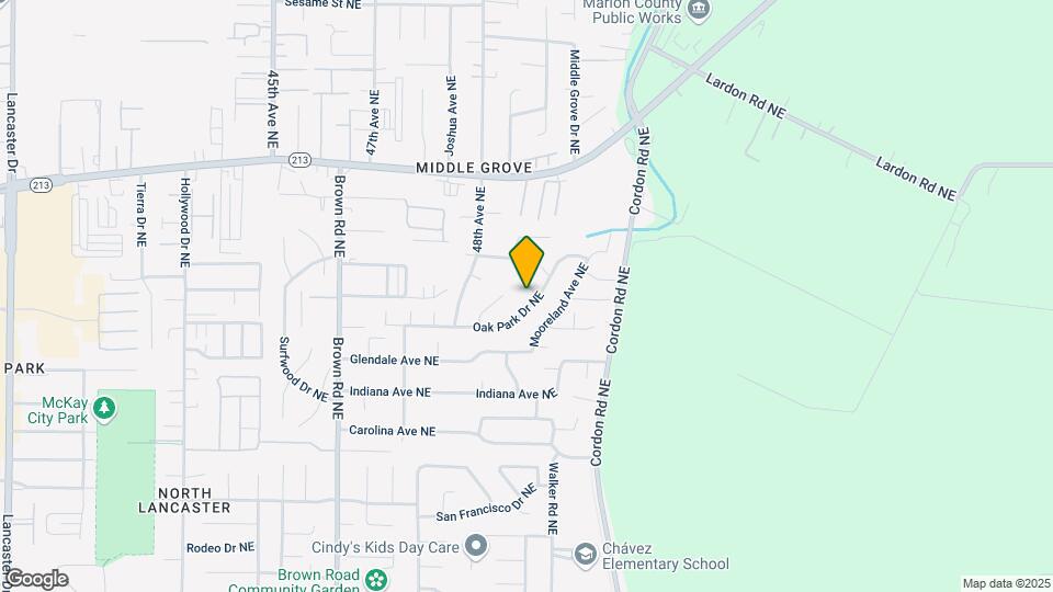 4893 Oak Park Dr NE Mapa y Detalles de la Ubicación