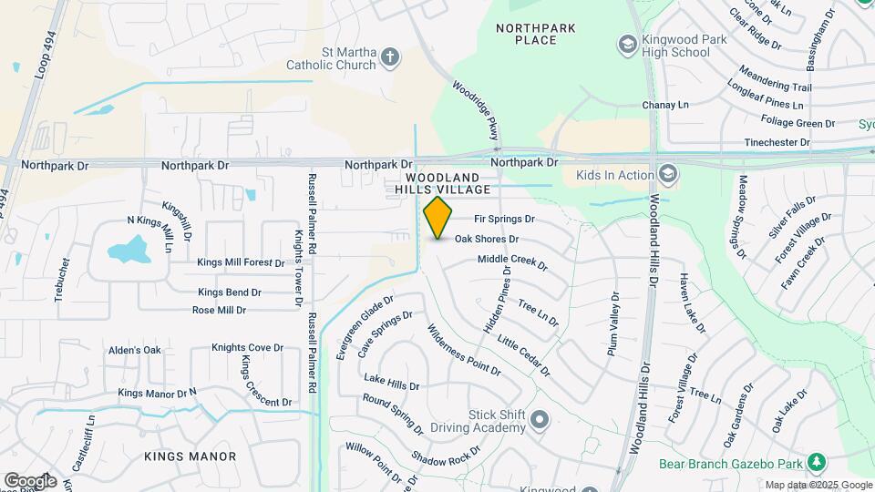 2014 Oak Shores Dr Map and Location Details