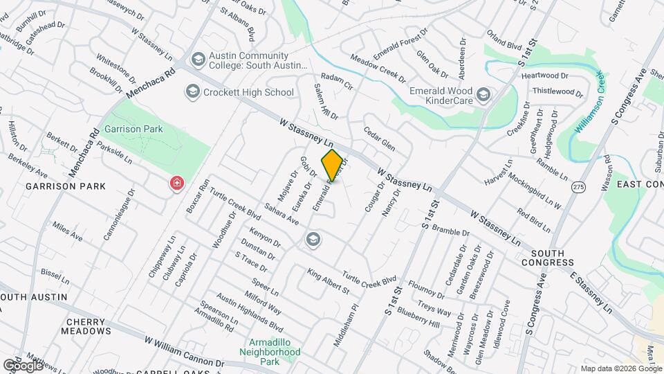 5711 Emerald Forest Dr Mapa y Detalles de la Ubicación