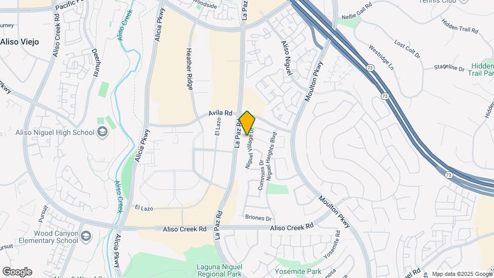 27625 Niguel Village Dr Map and Location Details